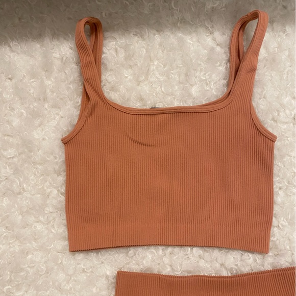 ZARA Ribbed Lounge Set - Picture 5 of 6